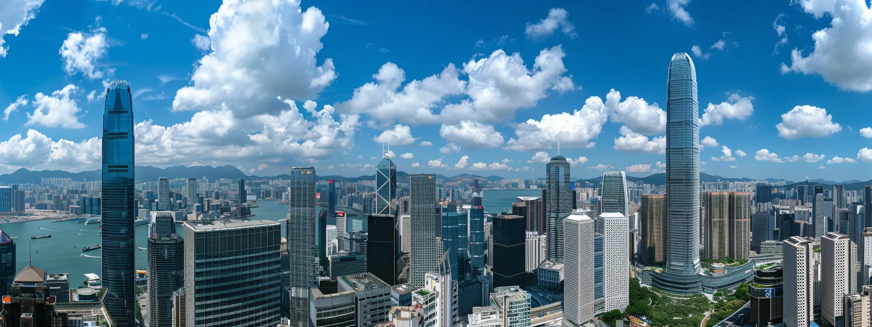 a bustling city skyline with a mix of modern skyscrapers and historic landmarks showcasing different models of public-private partnerships in action.