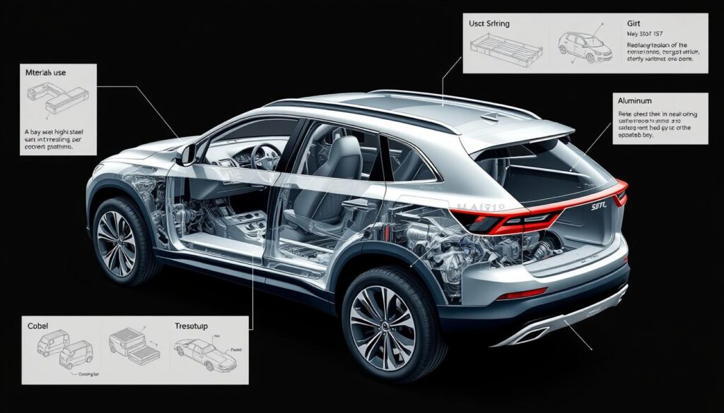 Crossover SUV Unibody Construction