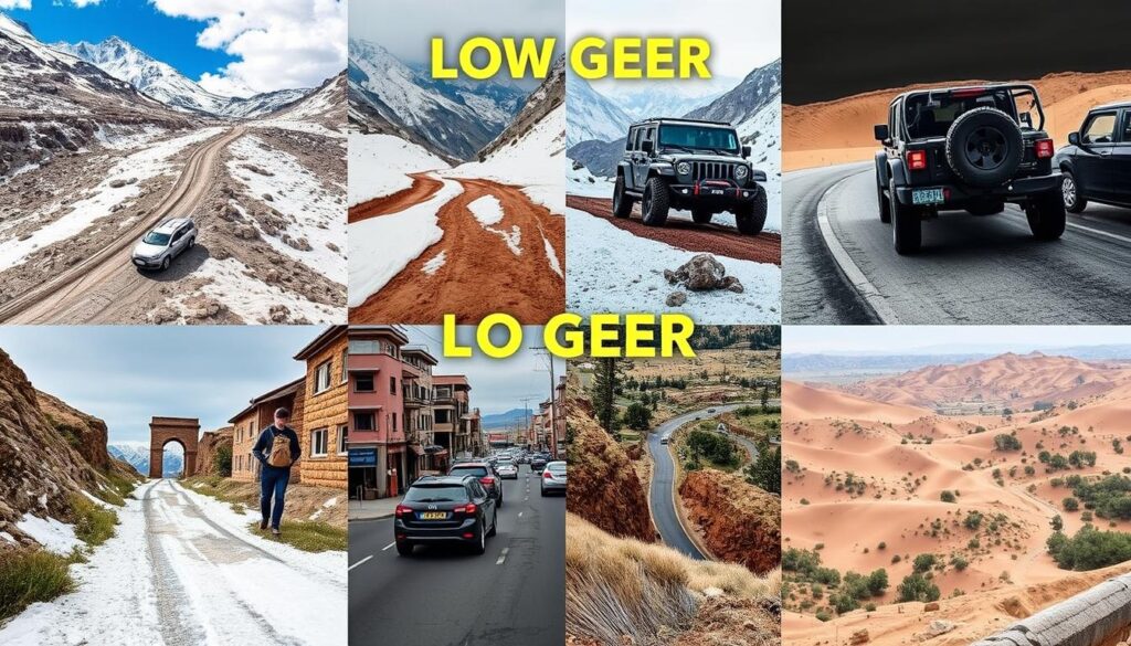 L Gear Driving Situations