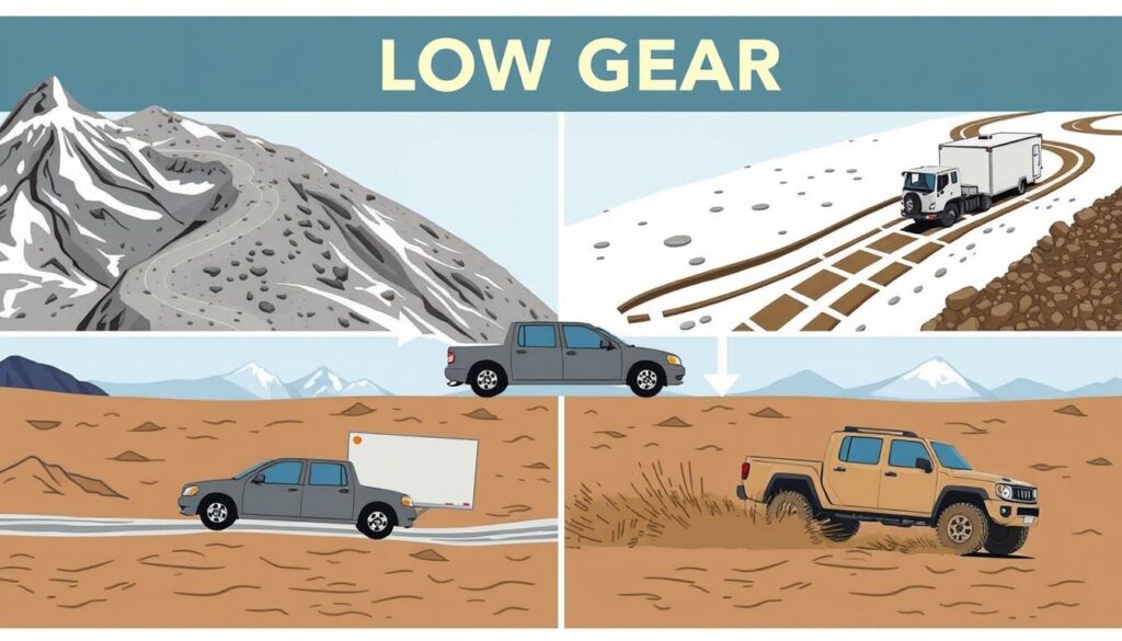 Low Gear Driving Scenarios