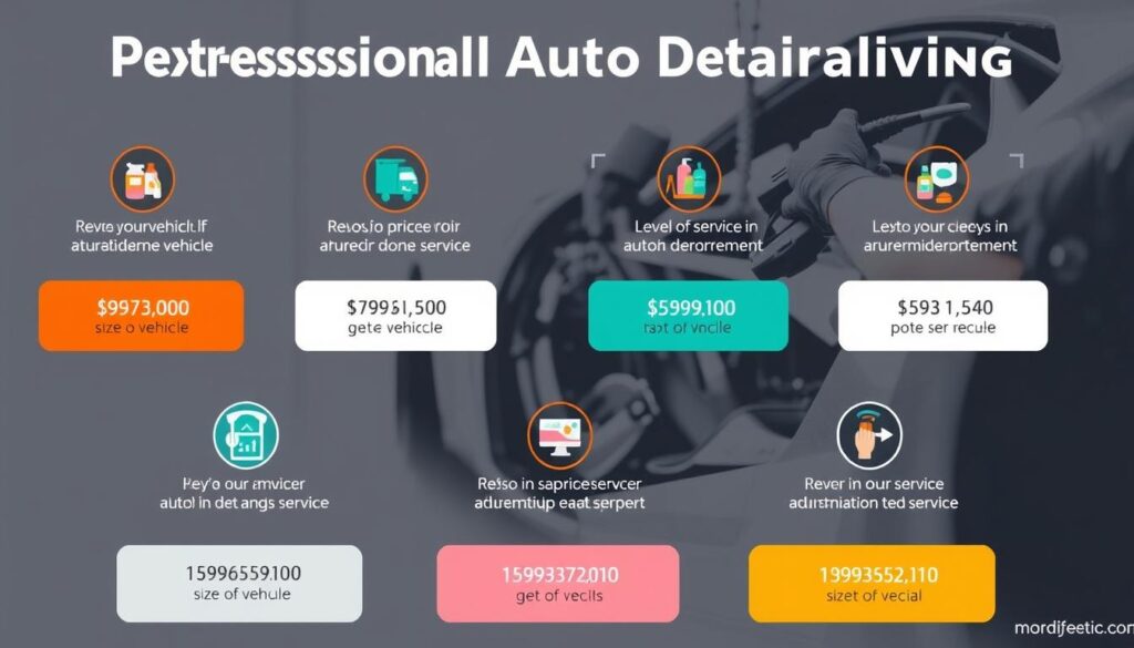 Professional Auto Detailing Services Pricing