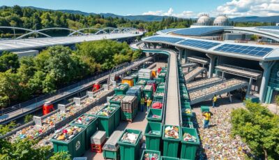 Recycling and waste management infrastructure