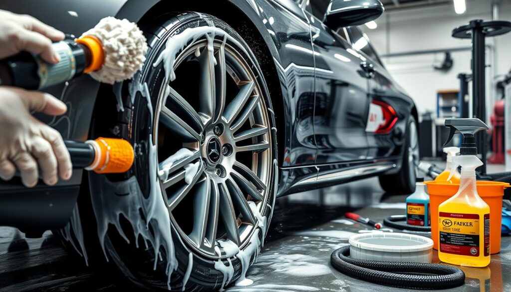 Wheel and Tire Detailing Process