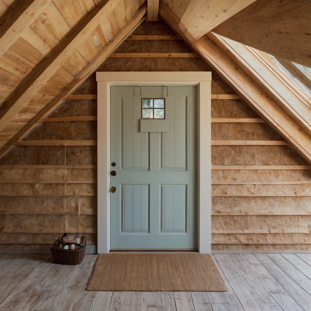 attic door