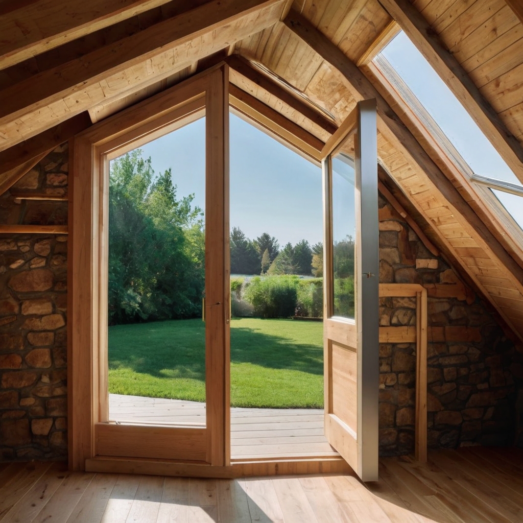 attic door
