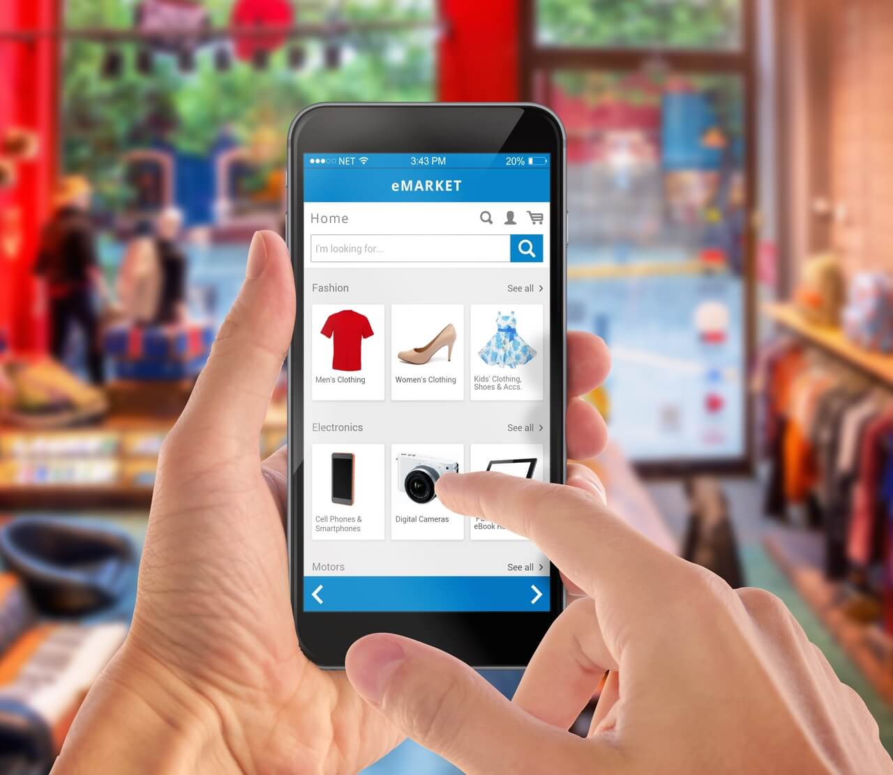 Mobile Web Shops