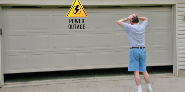 Garage Door During a Power Outage