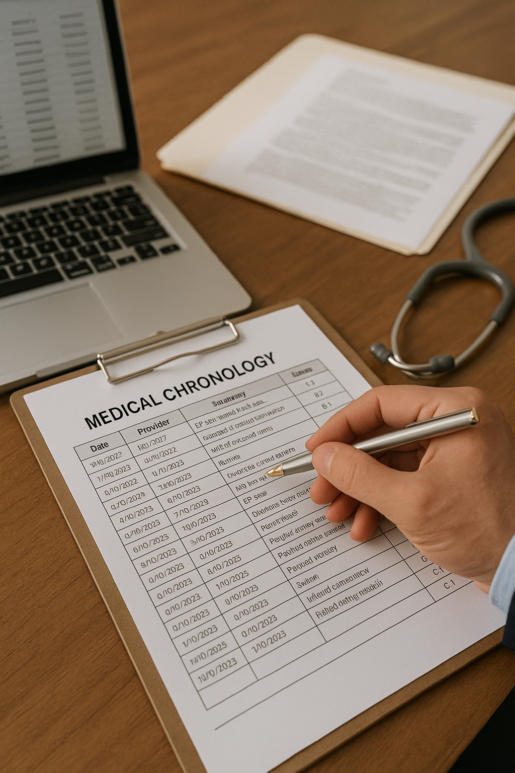 medical chronologies