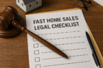 fast home sales legal checklist