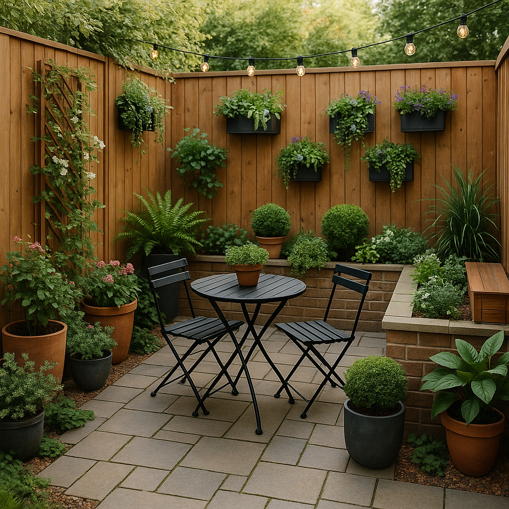 small outdoor space design