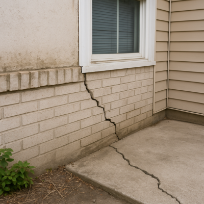 foundation settlement