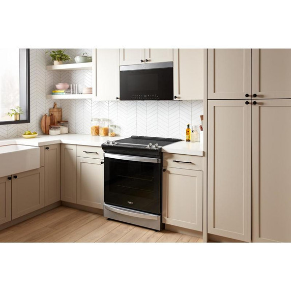distance between range and microwave