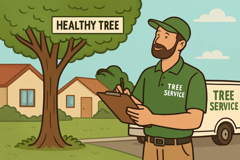 tree service protects your home
