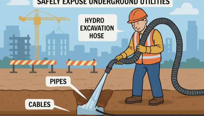 Hydro excavation Western NC