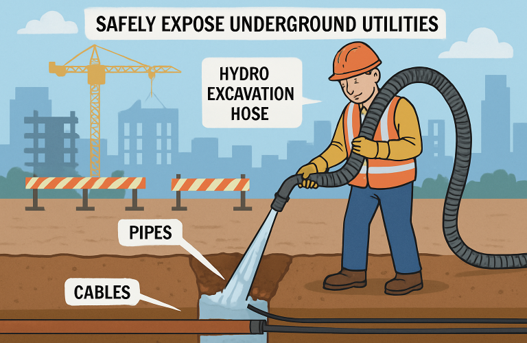 Hydro excavation Western NC