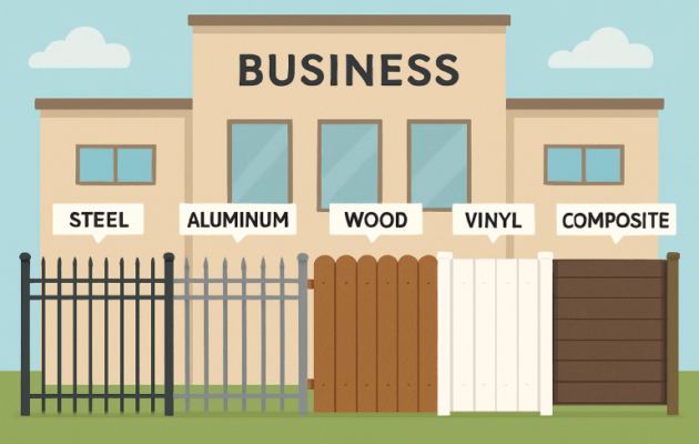 Commercial fencing