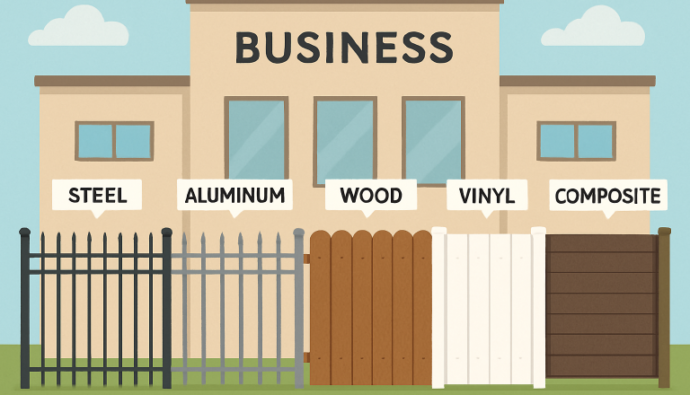 Commercial fencing