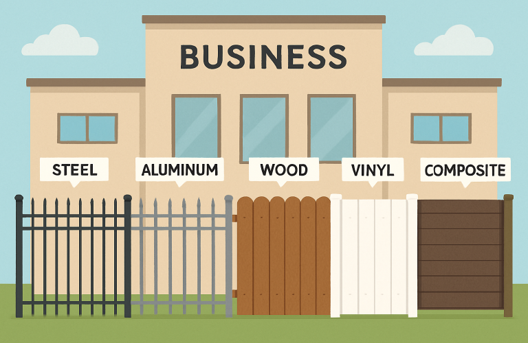 Commercial fencing
