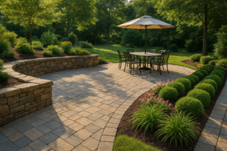 hardscapes in outdoor design