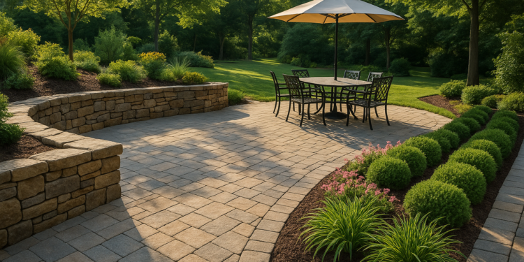 hardscapes in outdoor design