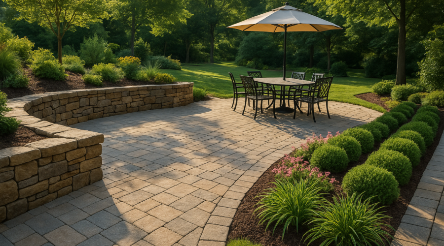 hardscapes in outdoor design