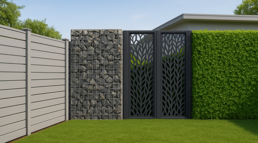 Contemporary fencing options