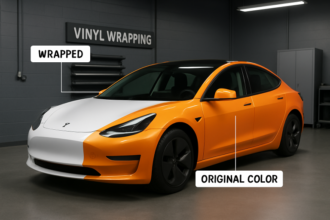 Custom Tesla wraps Florida