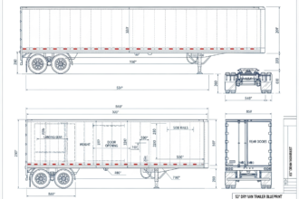 53 foot storage trailer rental