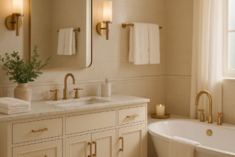 luxury bathroom makeover