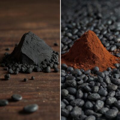 Tricorn Black vs Iron Ore