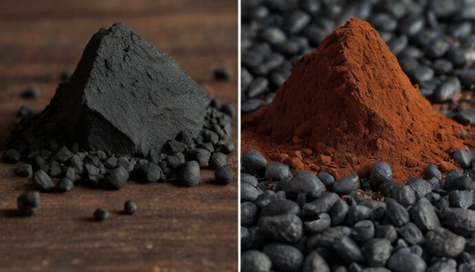 Tricorn Black vs Iron Ore