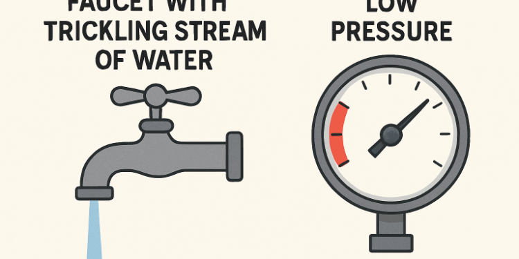 low water pressure