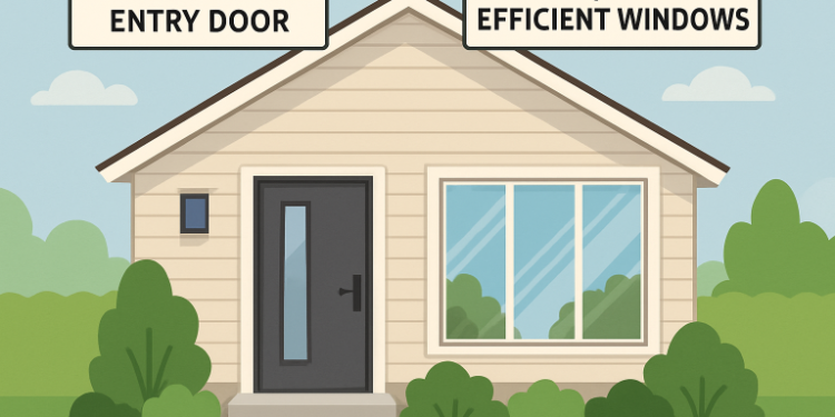 exterior doors and windows