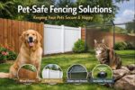 pet-safe fencing