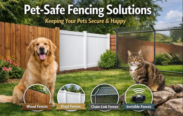 pet-safe fencing