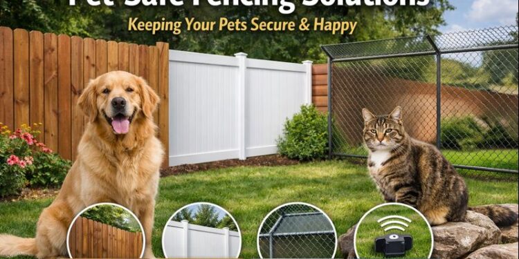 pet-safe fencing