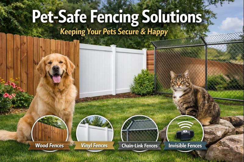 pet-safe fencing