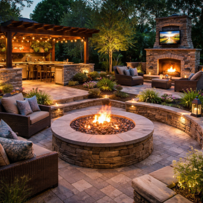 Backyard Firepit