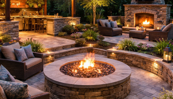 Backyard Firepit