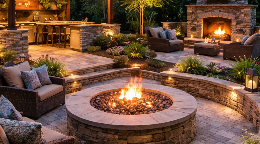 Backyard Firepit