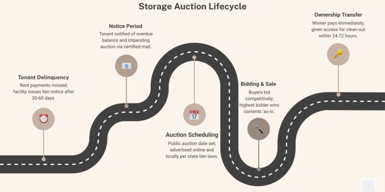 storage auction retrieval