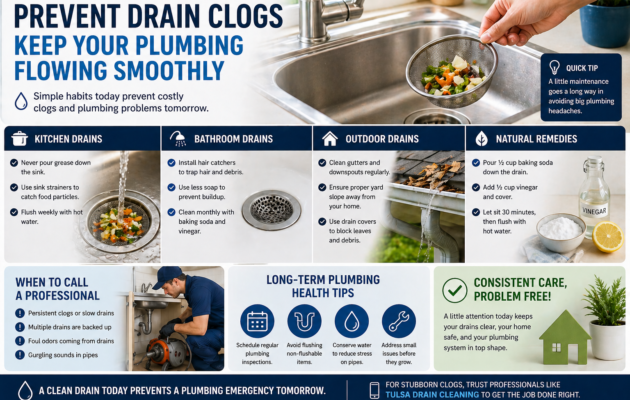prevent drain clogs