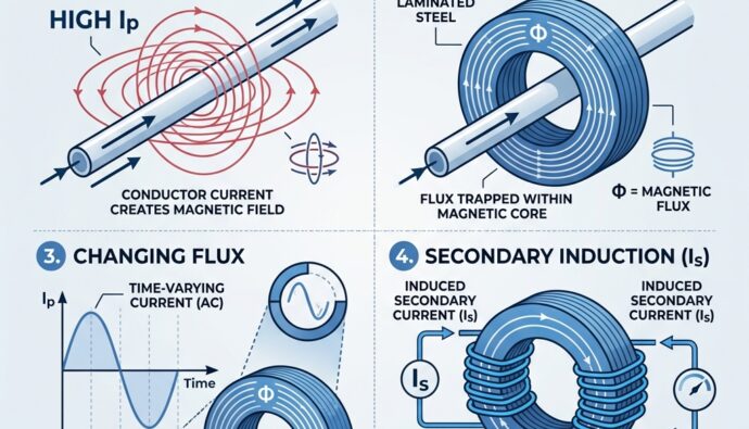 Current in Transformers