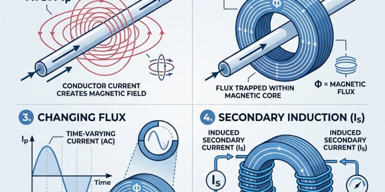 Current in Transformers