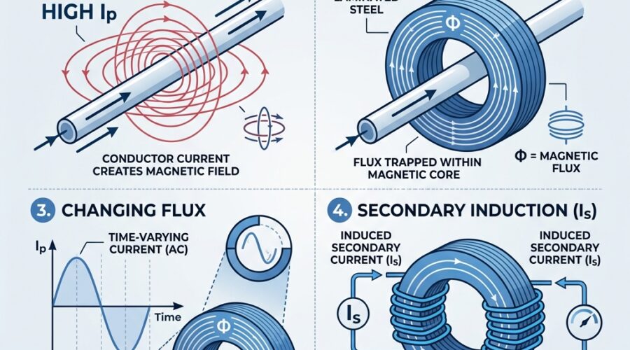 Current in Transformers