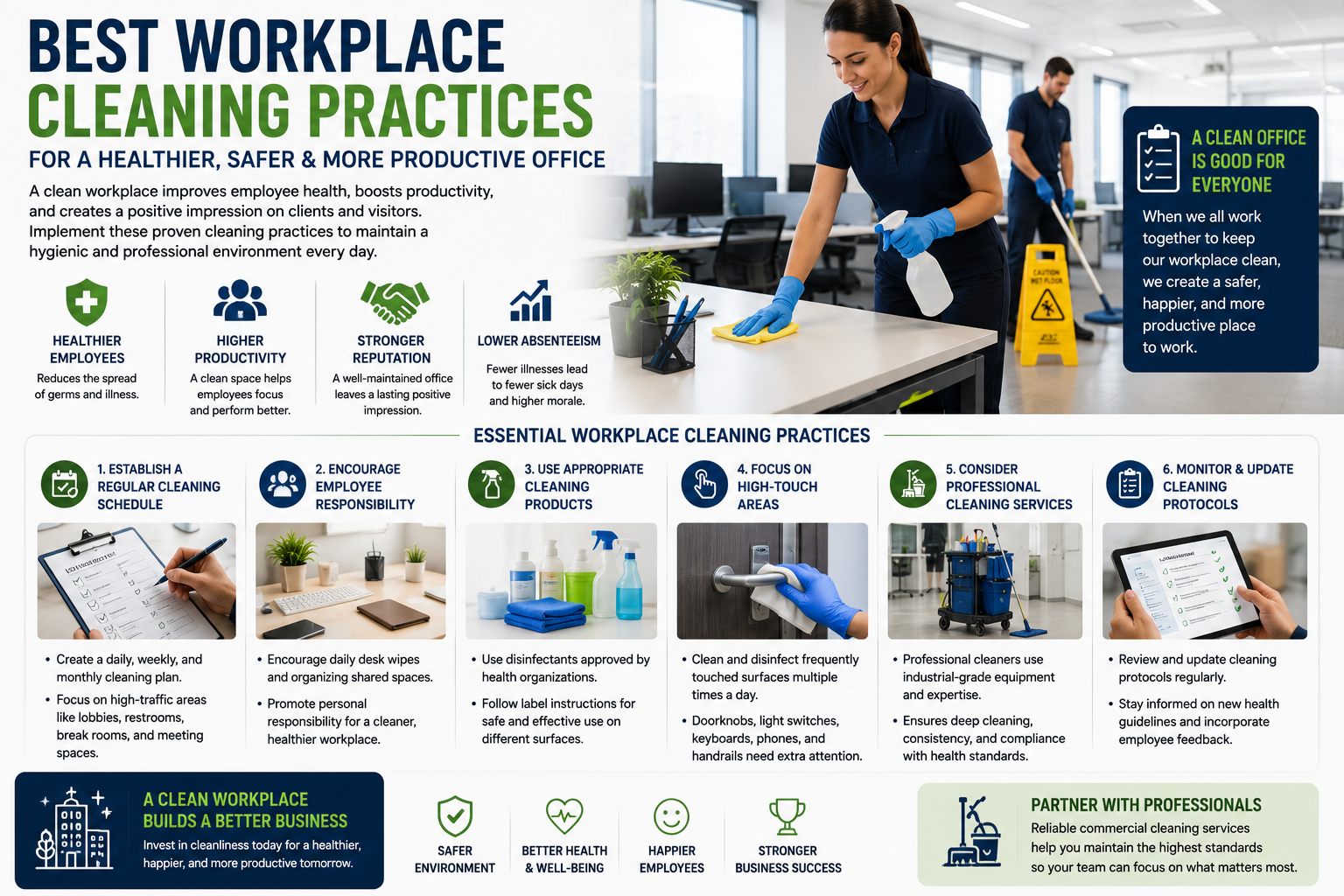 Workplace Cleaning Practices