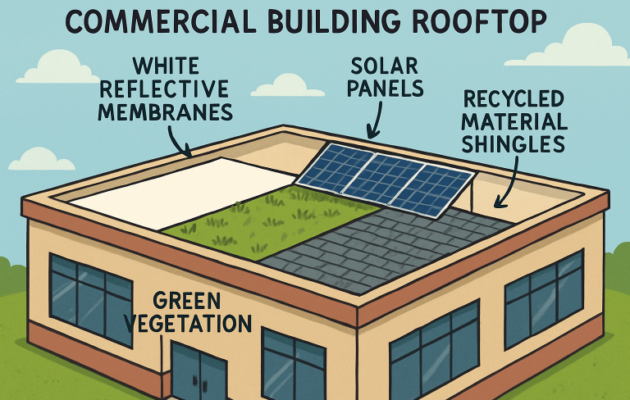 sustainable commercial roofing materials