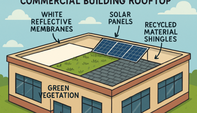 sustainable commercial roofing materials