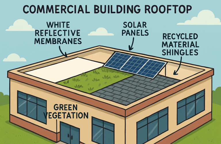 sustainable commercial roofing materials