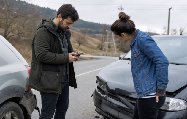 Partially at Fault accident
